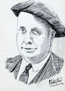 Retrato De D. Indalecio Prieto by Aurelio Arteta