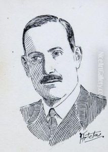 Retrato Del Coronel De Infanteria D.juan De Liniers Y Muguiro. Ex Jefe Del Tercio by Aurelio Arteta