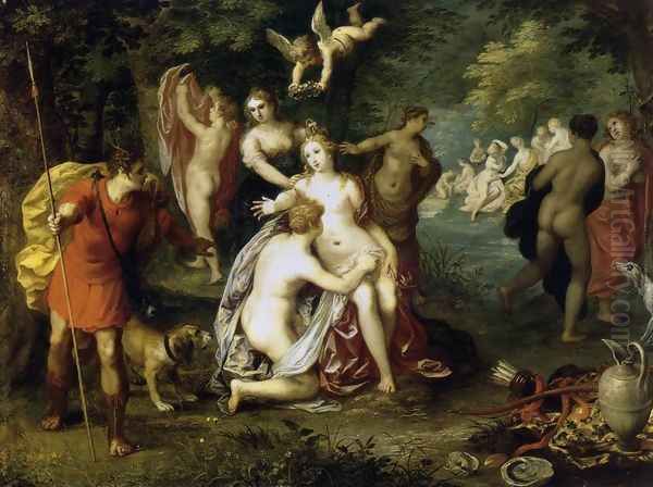 Diana Turns Actaeon into a Stag c. 1605 - view 1