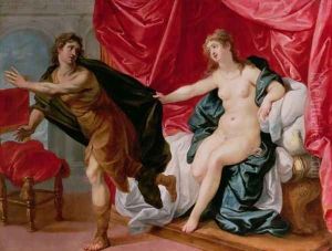 Joseph with Potiphar's wife by Hendrik van Balen