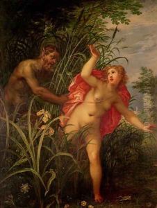 Pan Pursuing Syrinx, c.1615 by Hendrik van Balen