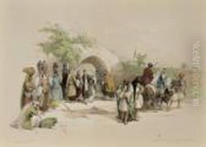 Fountain Of The Virgin Nazareth Seeillustration