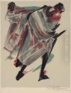 Figura Rosa Bailando by David Adolf Constant Artz