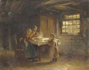 The Family Meal by David Adolf Constant Artz