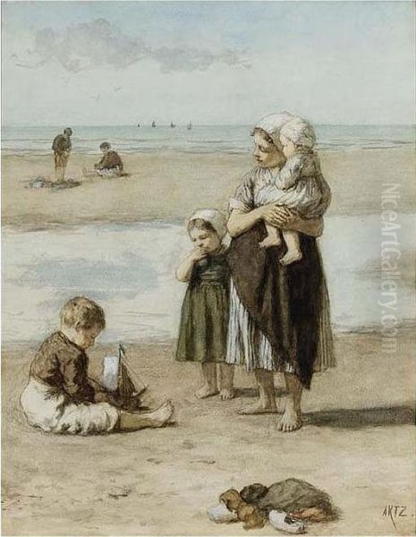On The Beach, Scheveningen - view 1