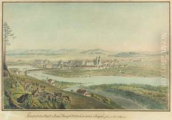 "prospect Der Stadt Arau Haupt Ort Des Cantons Argau". - view 1