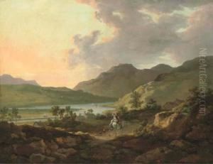 Mountainous Lake Landscape