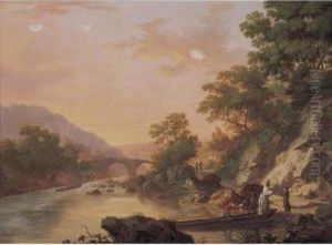 View Of Kilarney With The Passage To The Upper Lake