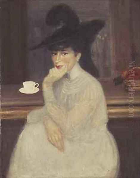 Waiting at the Bar Portrait of Sarah Bernhardt - view 1