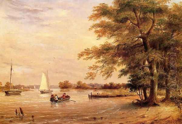 On the Shrewsbury River, Redbank, New Jersey - view 1