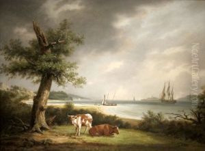 The Narrows, New York Bay by Thomas Birch