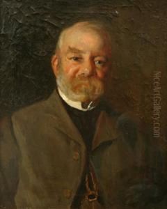 Portrait Of The Honourable Henry Gullett by Julian Ashton