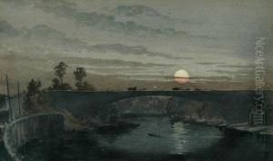 Moonrise Old Princes Bridgec