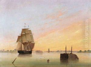 View on the Delaware I by Thomas Birch