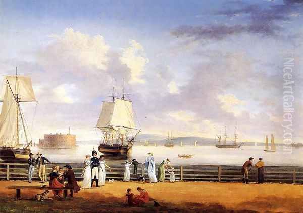 The Battery and Harbor, New York - view 1