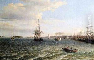 View of Philadelphia, Looking South on the Delaware River