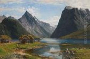 Fra Nordangsfjorden by Anders Monsen Askevold