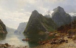 By The Norwegian Fjord by Anders Monsen Askevold
