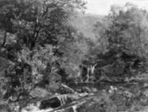 Signiert Und Datiert Unten Rechts: A. Askevold 1899. by Anders Monsen Askevold