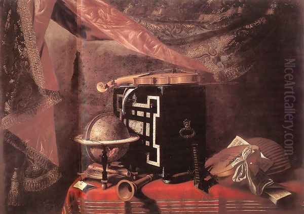 Still Life With Instruments 1667-77 - view 1