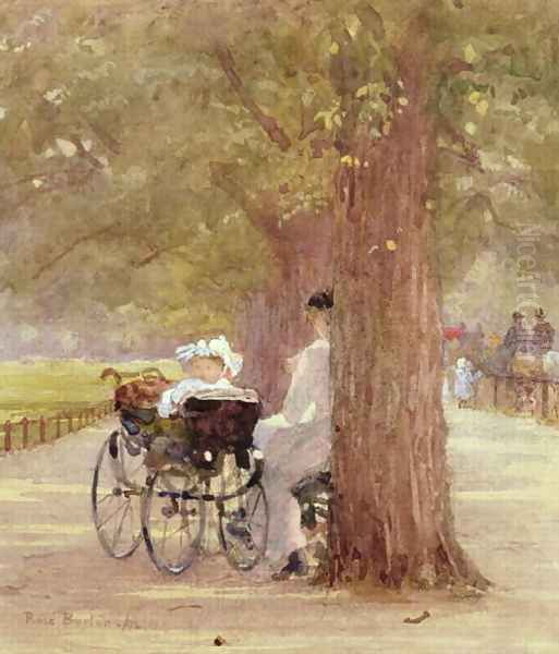 A Rest in Rotten Row 1892 - view 1
