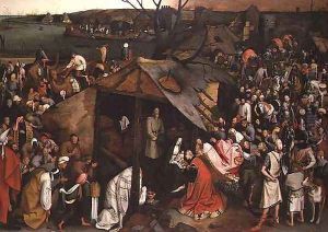 Adoration of the Magi by Peeter Baltens