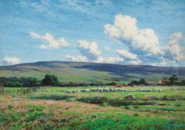 The Cloud Shadow On The Fell - view 1