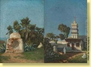 Paysage Oriental Anime by Alphonse Asselbergs