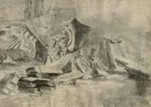 Studies Of Classical Columns, Capitals And Architraves