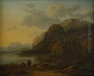 Landskap Med Boskap by Jan Asselyn
