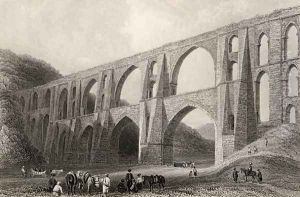Aqueduct of the Emperor Valens, near Pyrgo, Turkey
