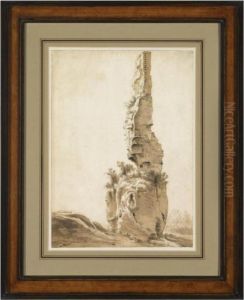 Ruins In A Landscape by Jan Asselyn