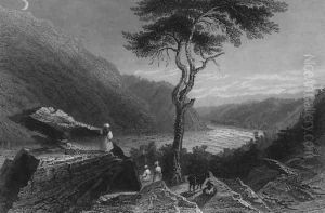 The Valley of the Shenandoah, from Jefferson Rock, 1838 by William Henry Bartlett