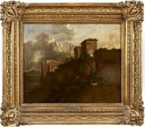 Paesaggio Con Borgo E Armenti Paesaggio Con Borgo E Armenti