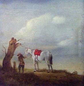 Reiter Am Wegrand by Jan Asselyn