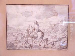 Traveler In A Landscape by Jan Asselyn