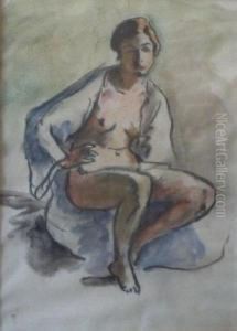Nu Assis by Maurice Asselin
