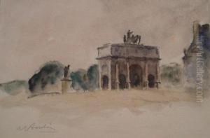 L'arc De Triomphe by Maurice Asselin