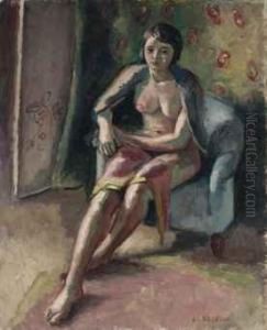 Jeune Femme De Marseille by Maurice Asselin