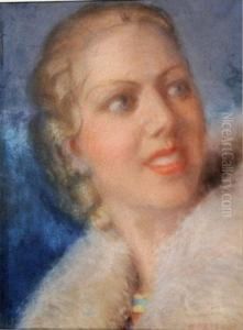 Visage De Femme by Maurice Asselin