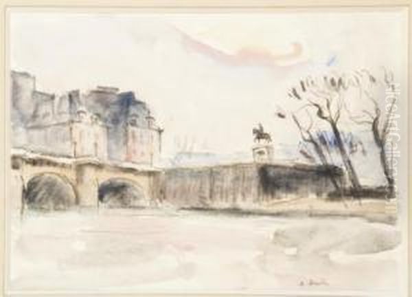La Seine Et Le Pont-neuf - view 1