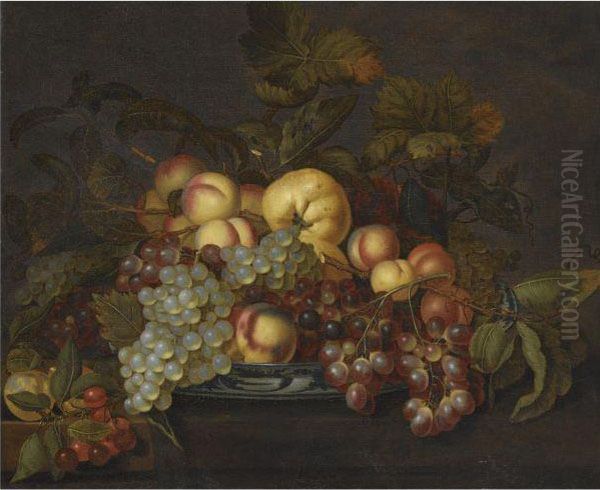 A Still Life With Grapes - view 1
