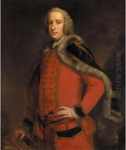 Portrait Of A Gentleman by John Astley