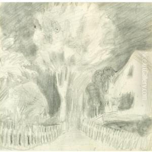 Stille Landevei (a Quiet Country Lane) - view 1