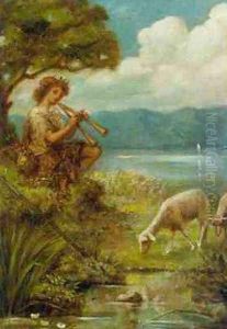 The Little Shepherd by Sir Philip Burne-Jones