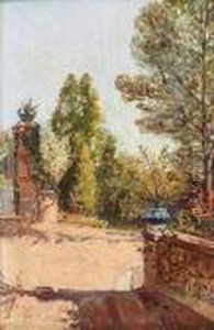 L'entree De La Villa by Enrique Atalaya Gonzalez