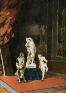 Visita Al Museo by Enrique Atalaya Gonzalez