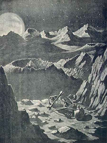 Earth-rise from the Moon - view 1