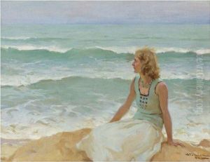 On The Beach by Charles Garabed Atamian