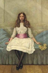 Portrait of Irene Spencer by Sir Philip Burne-Jones